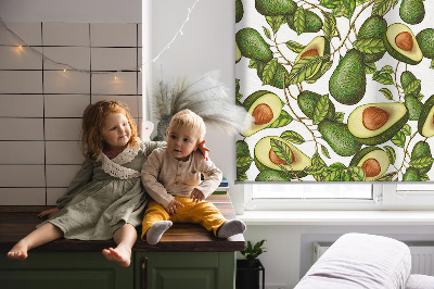 Fabric roller blind Avocado