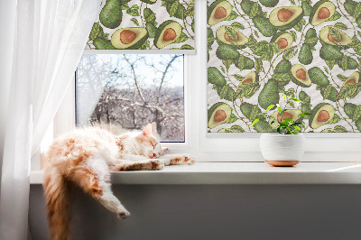 Fabric roller blind Avocado