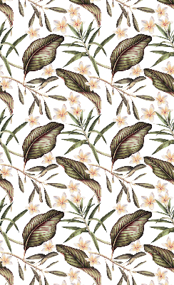 Modern roller blind Flowers with stems