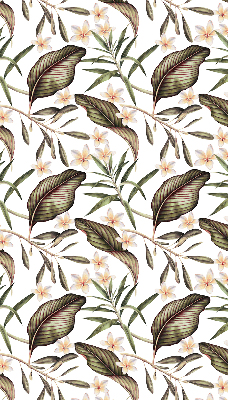 Modern roller blind Flowers with stems