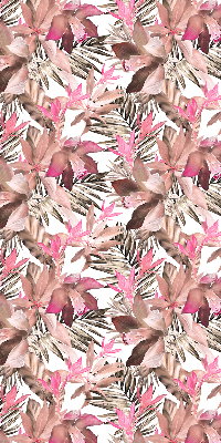 Modern roller blind Pink flowers