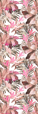Modern roller blind Pink flowers