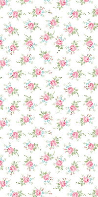 Roller blind for large window Roses