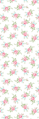 Roller blind for large window Roses