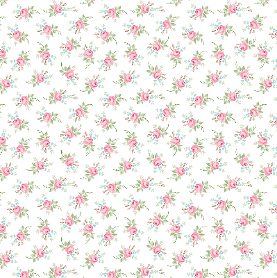 Roller blind for large window Roses