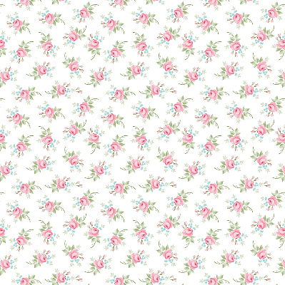 Roller blind for large window Roses