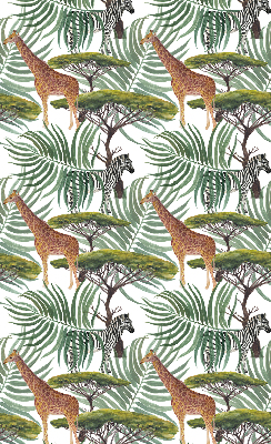 Modern roller blind Animals and trees