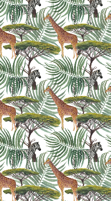 Modern roller blind Animals and trees