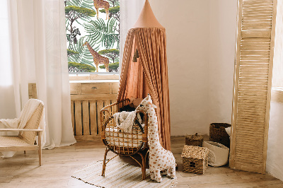 Modern roller blind Animals and trees