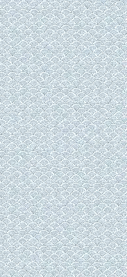 Roller blind for large windows in semicircular shape