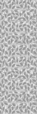Modern roller blind Gray leaves