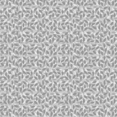 Modern roller blind Gray leaves