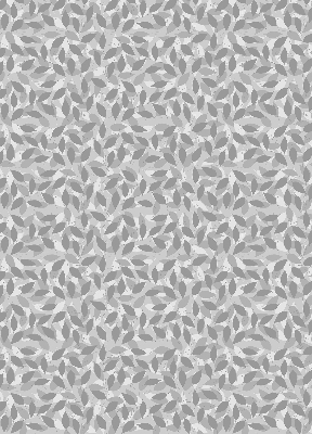 Modern roller blind Gray leaves