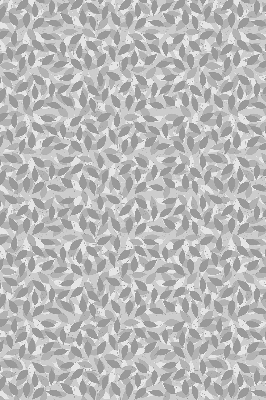Modern roller blind Gray leaves