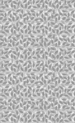 Modern roller blind Gray leaves