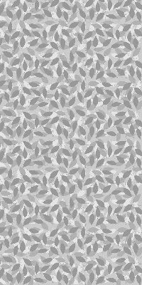 Modern roller blind Gray leaves