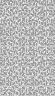 Modern roller blind Gray leaves