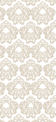 Roller blind for large window Beige pattern