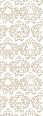 Roller blind for large window Beige pattern