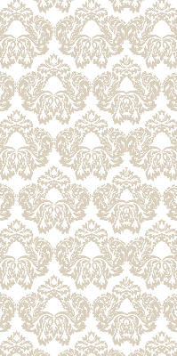Roller blind for large window Beige pattern