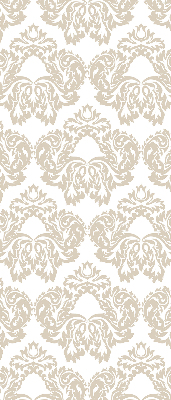 Roller blind for large window Beige pattern