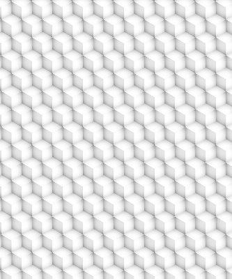 Roller blind for large window 3d cubes