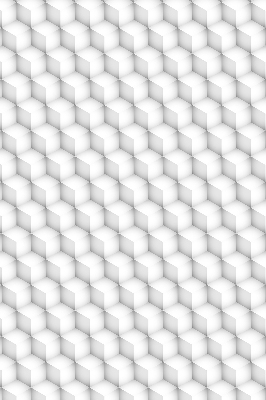 Roller blind for large window 3d cubes