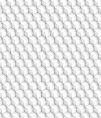 Roller blind for large window 3d cubes