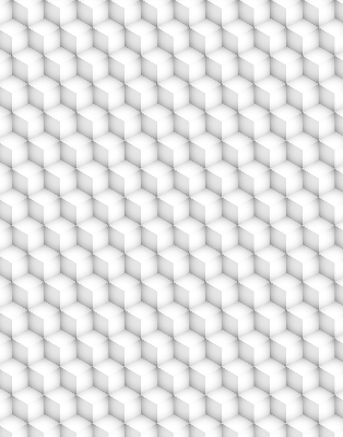 Roller blind for large window 3d cubes