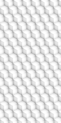 Roller blind for large window 3d cubes