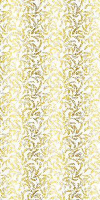Fabric roller blind Golden branches