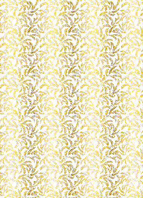 Fabric roller blind Golden branches
