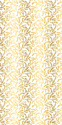 Fabric roller blind Golden branches