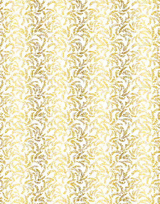 Fabric roller blind Golden branches