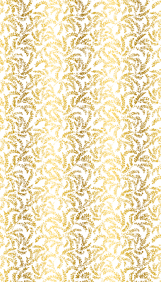 Fabric roller blind Golden branches
