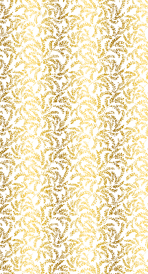 Fabric roller blind Golden branches