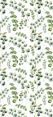 Fabric roller blind Green twigs