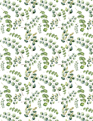 Fabric roller blind Green twigs