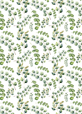 Fabric roller blind Green twigs