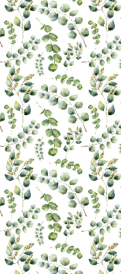 Fabric roller blind Green twigs