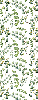 Fabric roller blind Green twigs