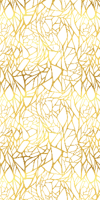 Fabric roller blind Yellow pattern