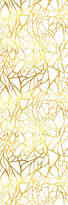 Fabric roller blind Yellow pattern