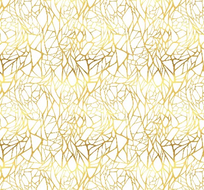 Fabric roller blind Yellow pattern