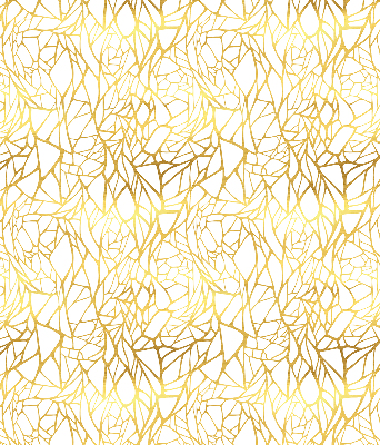 Fabric roller blind Yellow pattern