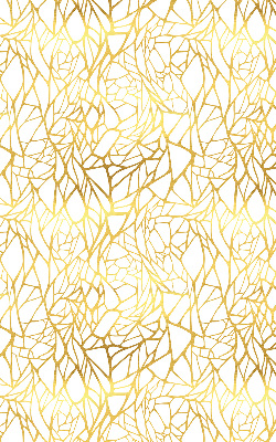 Fabric roller blind Yellow pattern