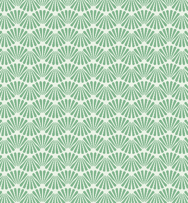 Modern roller blind Green slalom