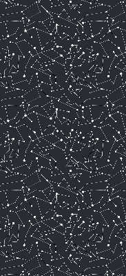 Roller blind for large window Constellation