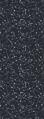 Roller blind for large window Constellation
