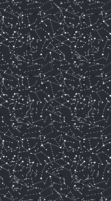 Roller blind for large window Constellation